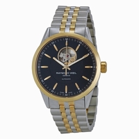 Raymond Weil Freelancer 2710-STP-20021 Black with Skeletal display