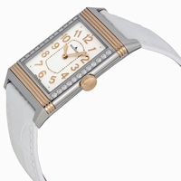 Jaeger LeCoultre Reverso Q3224420 18kt Rose Gold and Stainless Steel