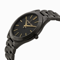 Michael Kors MK3221 Black Ion-plated Stainless Steel