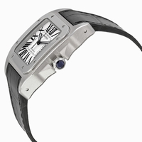 Cartier Santos de Cartier W20106X8 Silvered Opaline