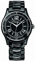 Ebel 1216142 Black Ceramic and Stainless Steel