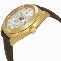 Rolex Sky Dweller 326138 Silver Sunray