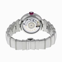 Bvlgari 102219 Silver Opaline with a Guilloch��| soleil treatment