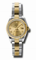 Rolex Datejust 179173CCAO Ladies