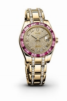 Rolex Datejust 81348SSRDPM Diamond Pave