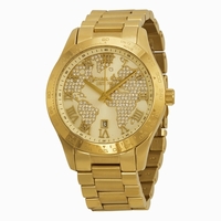 Michael Kors Layton MK5959 Pave-Embellished With an Engraved Map