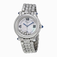 Chopard Happy Sport 278236-3016 Mother of Pearl with 7 Floating Diamonds