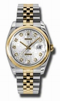 Rolex Datejust 116203SJDJ Stainless Steel and 18K Yellow Gold