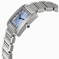 Cartier Tank W51034Q3 Blue Mother of Pearl