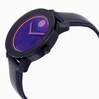 Movado Bold 3600268 Black TR90 Composite and Stainless Steel