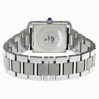 Cartier Tank W5200013 Silver Opalined
