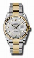 Rolex Datejust 116233SDO Stainless Steel and 18kt Yellow Gold