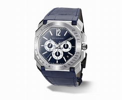 Bvlgari 102229 Blue Lacquered Polished
