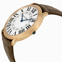 Cartier Ronde Louis Cartier W6801004 Silvered flinque