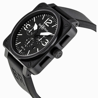 Bell and Ross Aviation BR0194-BL-CA Swiss Made