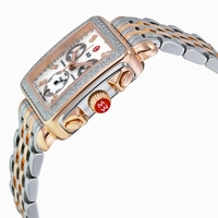 Michele MWW06P000232 Stainless Steel and Rose Gold-plated