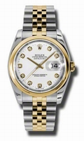 Rolex Datejust 116203WDJ Stainless Steel and 18K Yellow Gold