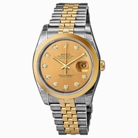 Rolex Datejust 116203CDJ Stainless Steel and 18kt Yellow Gold