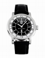 Bvlgari Solotempo ST29BSLD Black and Silver