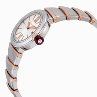 Bvlgari 102193 Silver Opaline with a Guilloch��| soleil treatment