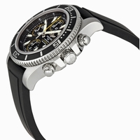 Breitling Superocean A1334102/BA82 Black Dial with Yellow Accents