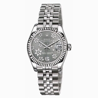 Rolex Datejust 178274RFJ Dark Rodium Raised Floral Motif