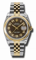 Rolex Datejust 116203BRAJ Brown