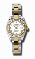 Rolex Datejust 179173WRO Stainless Steel and 18kt Yellow Gold