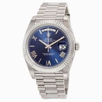 Rolex Day-Date 228239BLRP 18kt White Gold