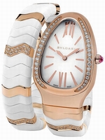 Bvlgari Serpenti Spiga 102202 White Lacquered