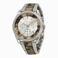 Michael Kors Clarkson MK5962 Silver with Grey Acetate