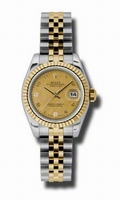 Rolex Datejust 179173CGDMADJ Champagne Goldust Mother of Pearl
