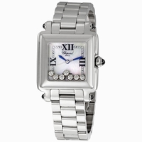 Chopard Happy Sport 278349-3006MOP Mother of Pearl with 7 Floating Diamonds