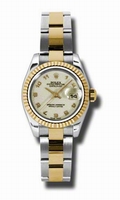Rolex Datejust 179173IJAO Stainless Steel and 18kt Yellow Gold
