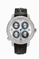 Jacob & Co. GMT World Time Automatic gMT6SSDC Stainless Steel Pave Diamond