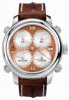 Jacob & Co. Five Time Zone h24r Rose Guilloche