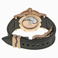 Breguet Marine 5817BRZ25V8 Silver and Black Hand-guilloche
