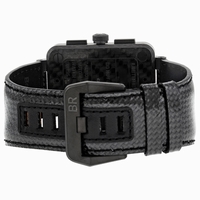 Bell and Ross Aviation BR0194-CA-FIBER-PH Black Clous de Paris design