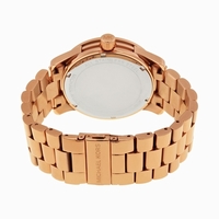 Michael Kors Runway MK5661 Rose Crystal Pave with Embost MK logo