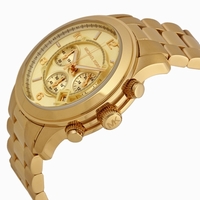 Michael Kors Runway MK8077 Gold-tone Stainless Steel