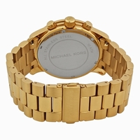Michael Kors Runway MK8077 Gold-tone Stainless Steel