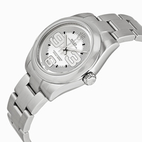 Rolex Oyster Perpetual No Date 177200S369O Silver