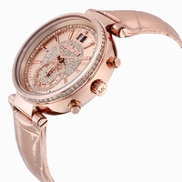 Michael Kors Sawyer MK2445 Rose Gold-Tone Stainless Steel