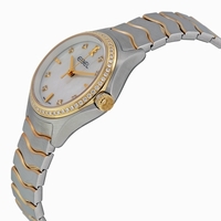 Ebel Wave 1216198 Stainless Steel and 18kt Yellow Gold