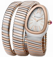 Bvlgari 102236 Silver Opaline with guilloch��| soleil treatment