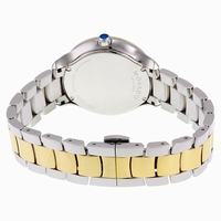 Movado 0606979 Silver-toned Metallic White Mother Of Pearl