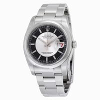 Rolex Datejust 116200SBKSO Silver and Black