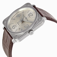 Bell and Ross Vintage BRS92-SI-ST/SCR Hand Wind
