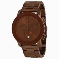 Movado Bold 3600140 Brown Ion-plated Stainless Steel