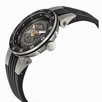 Oris 01 733 7613 4114 07 4 24 44 Black Skeletal